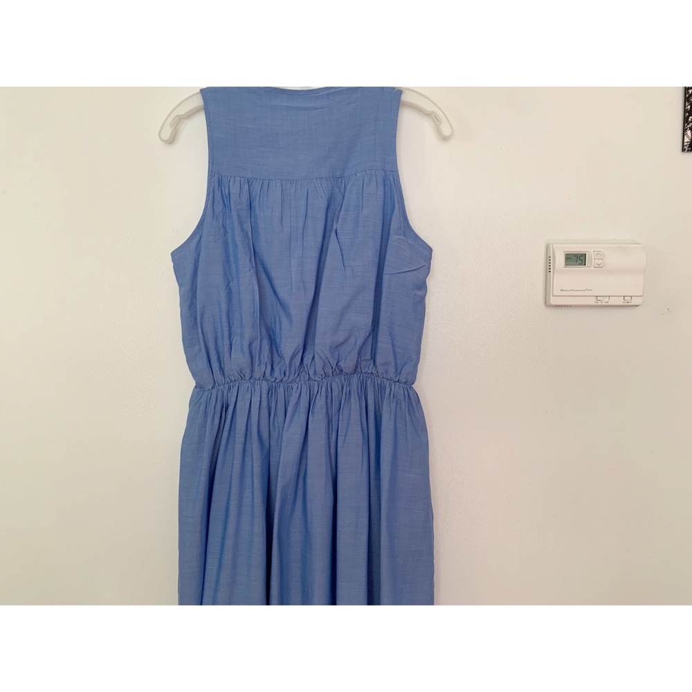 Banana Republic Chambray Dress Size 6 - Picture 7 of 10